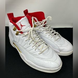 Jordan 12 Retro FIBA 2019 Size 13 Red White sneakers